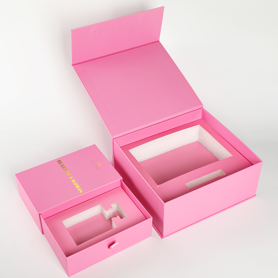 Luxury Skincare Gift Box - Роскошный розовый цвет на заказ со